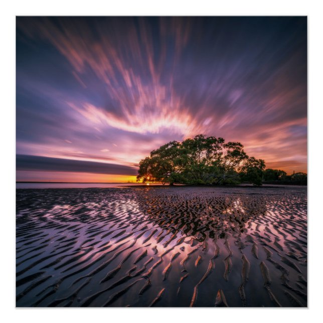Cloud and Sea Waves Posters (Front)