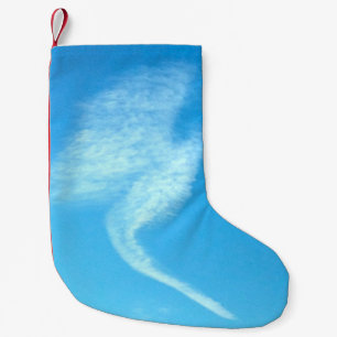 Cloud Angel Appears Small Christmas Stocking