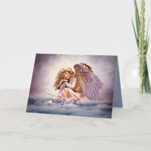 cloud angel greeting card