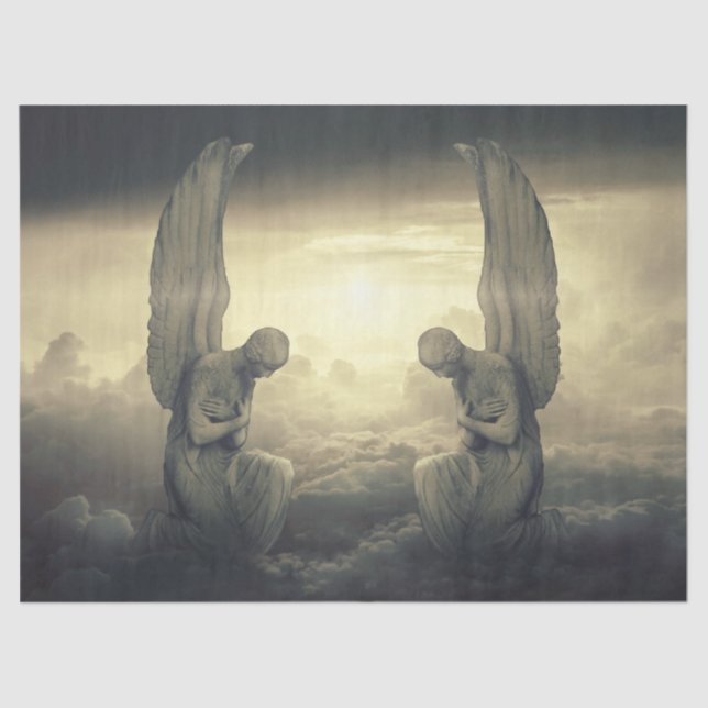 cloud angels tissue paper (Front)