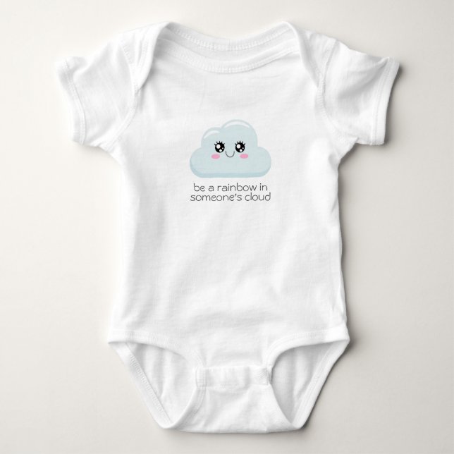 Cloud Baby Bodysuit (Front)
