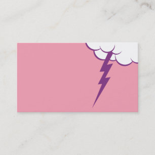 Cloud Bang   Raspbermelon Business Card