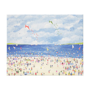 Cloud Beach Canvas Print