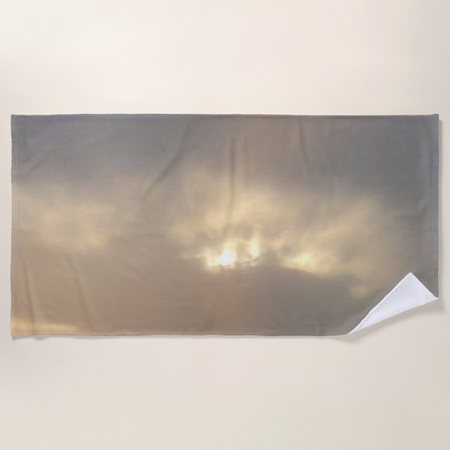 Cloud Beach Towel (Front)