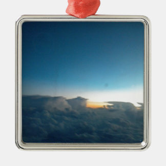 cloud birds metal tree decoration