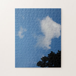 Cloud By Tree Photo Jigsaw Puzzle