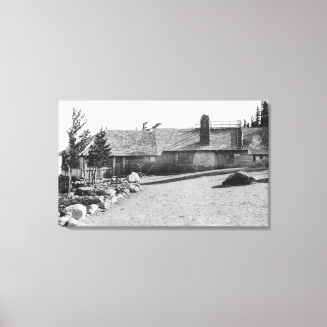 Cloud Cap Inn at Mt. Hood, Oregon Photograph Canvas Print (Front)