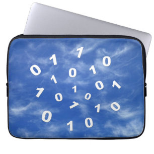 Cloud Computing Data Laptop Sleeve