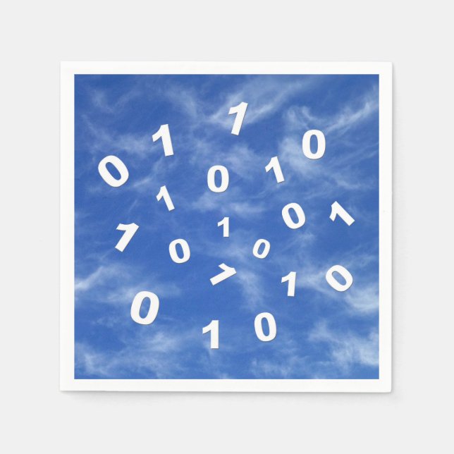 Cloud Computing Data Napkin (Front)
