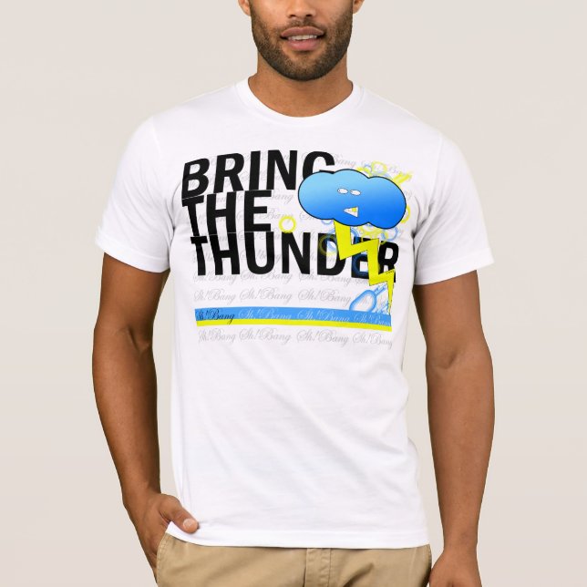 Cloud Cover (fitted) T-Shirt (Front)