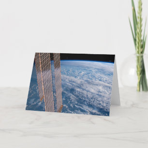 Cloud-Covered Tasman And Coral Seas. Card