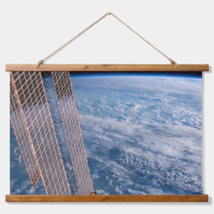 Cloud-Covered Tasman And Coral Seas. Hanging Tapestry