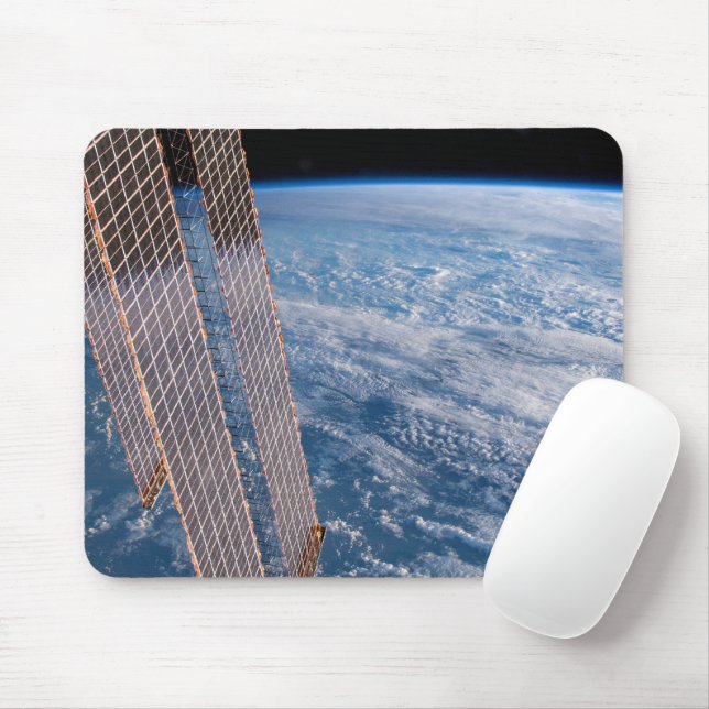 Cloud-Covered Tasman And Coral Seas. Mouse Mat (With Mouse)