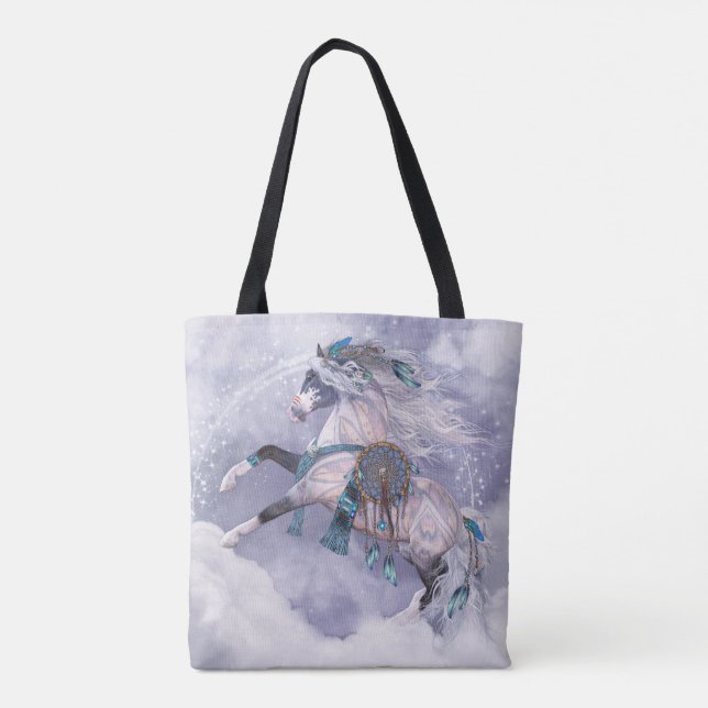 Cloud Dancer Tote Bag (Back)
