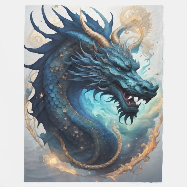 cloud dragon blanket (Front)