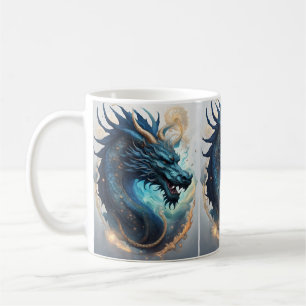 cloud dragon coffee mug