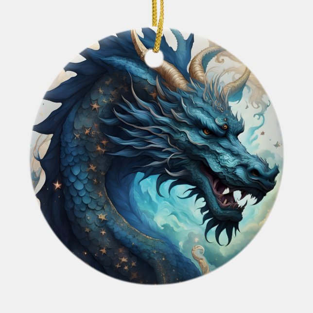 cloud dragon ornament (Front)