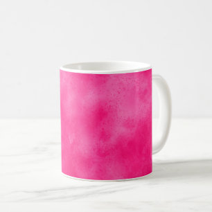Cloud Effect Magenta Coffee Mug