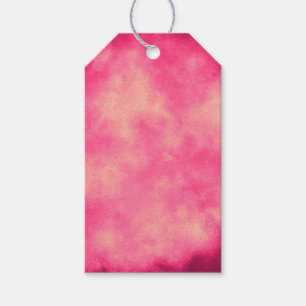 Cloud Effect – Pink & yellow Gift Tags