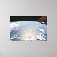 Cloud Formations Surrounding Sunglint Off Pacific