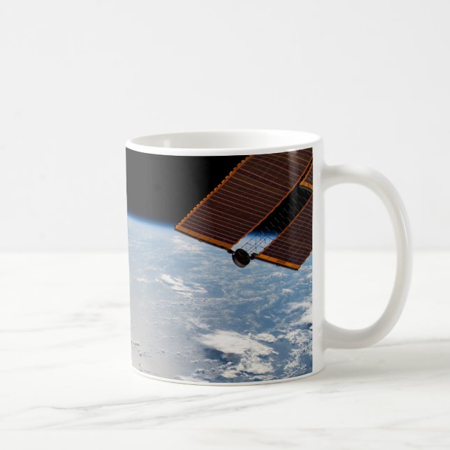 Cloud Formations Surrounding Sunglint Off Pacific Coffee Mug (Right)