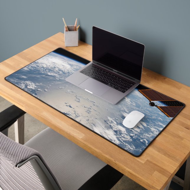 Cloud Formations Surrounding Sunglint Off Pacific Desk Mat (Office 2)