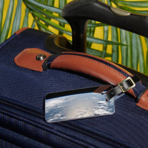 Cloud Formations Surrounding Sunglint Off Pacific Luggage Tag