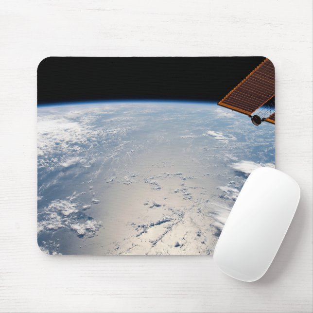 Cloud Formations Surrounding Sunglint Off Pacific Mouse Mat (With Mouse)