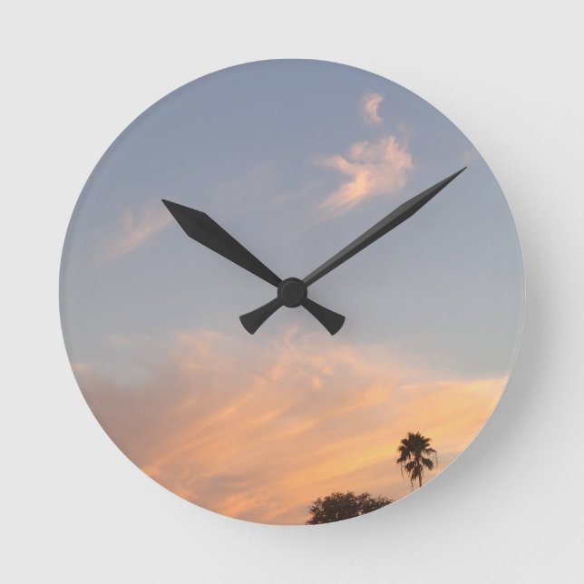 CLOUD FUSION ROUND CLOCK (Front)