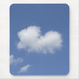 Cloud Heart Mouse Mat