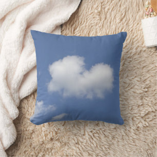 Cloud Heart Throw Pillow