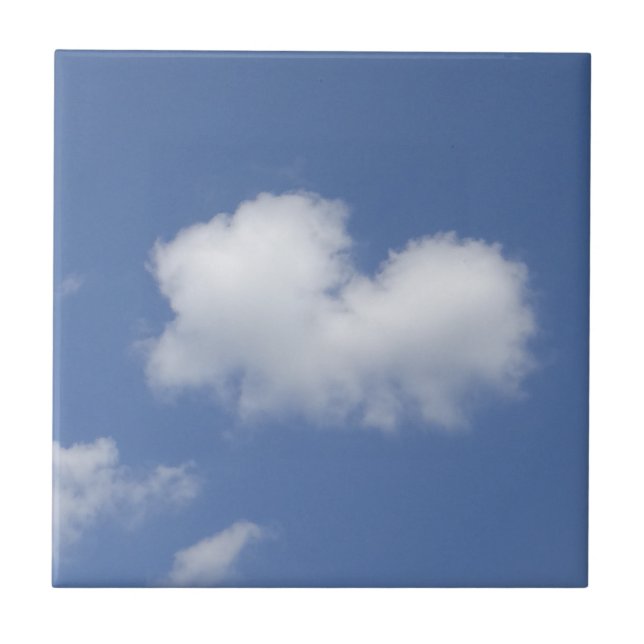 Cloud Heart  Tile (Front)
