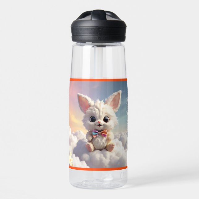 "Cloud Hopper" Water Bottle (Front)