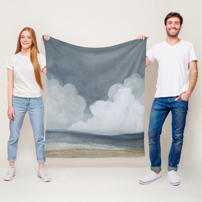 Cloud Landscape Fleece Blanket (In Situ)