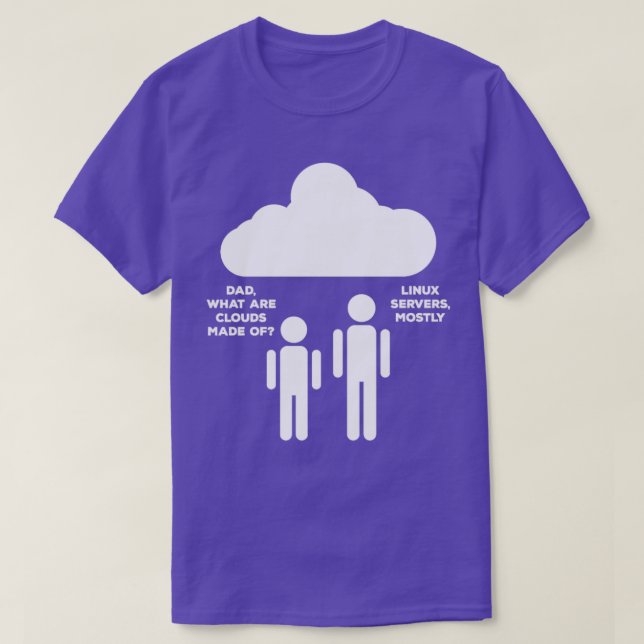 Cloud Linux  T-Shirt (Design Front)