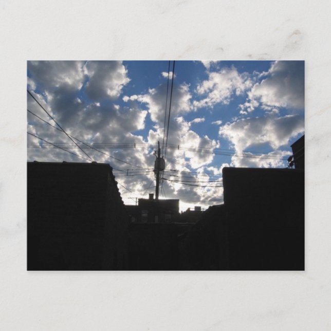 cloud morning postcard (Front)