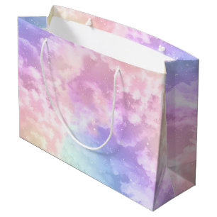 Cloud Nine Birthday Gift Bag – Large Pastel Sky Wa