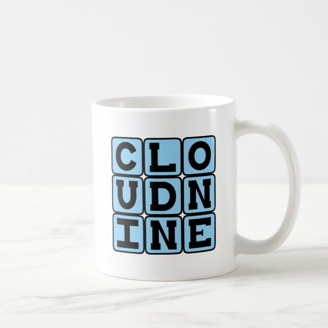 Cloud Nine, Feeling Great Coffee Mug (Right)
