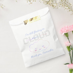 Cloud Nine Girl 9th Birthday Party Thank You Favour Bags