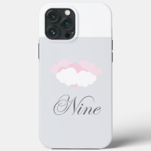 Cloud Nine, Soft Pastel, Dreamy Minimalist Cute iPhone 13 Pro Max Case