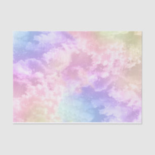 Cloud Nine Tissue Paper – Watercolor Dreamy Clouds