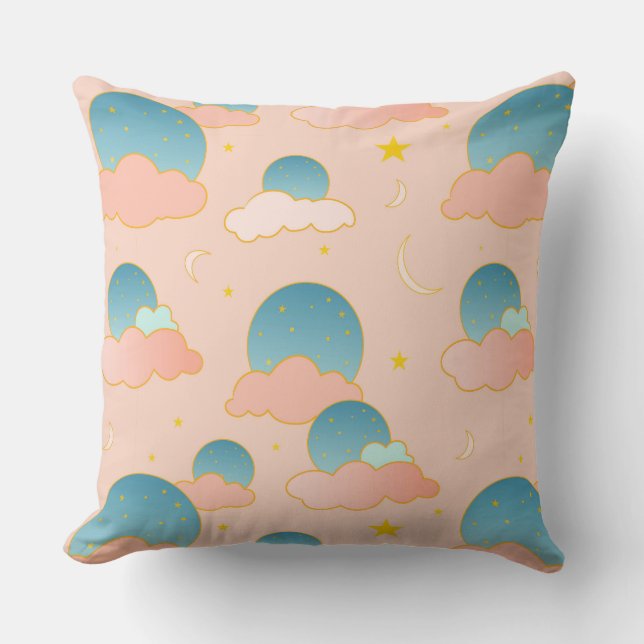 Cloud Nine Vibes Cushion (Front)