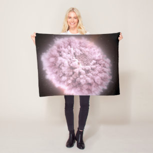 Cloud Of Debris From Two Neutron Stars Fleece Blanket