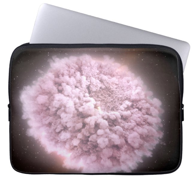 Cloud Of Debris From Two Neutron Stars Laptop Sleeve (Front)