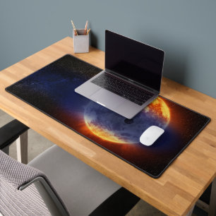 Cloud Of Hydrogen Gas Off Exoplanet Gj 3470b Desk Mat