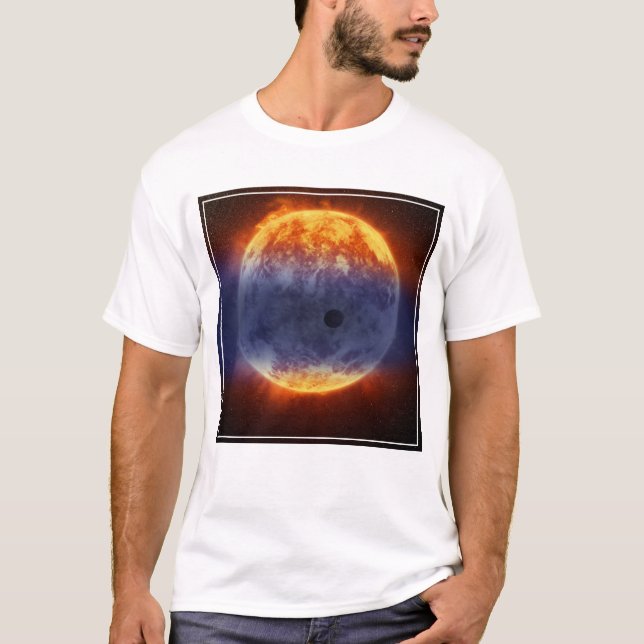 Cloud Of Hydrogen Gas Off Exoplanet Gj 3470b T-Shirt (Front)