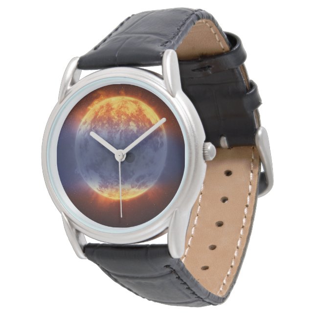 Cloud Of Hydrogen Gas Off Exoplanet Gj 3470b Watch (Angled)