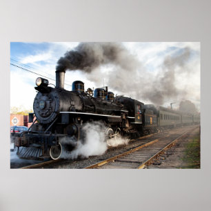 Cloud of Smoke Train Print