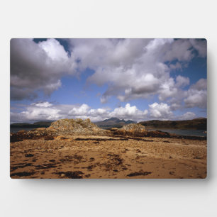 Cloud passing over Blabheinn Isle of Skye Scotland Plaque