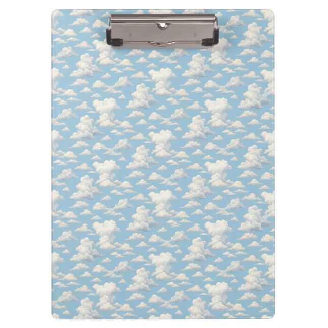 Cloud Pattern  Clipboard (Front)